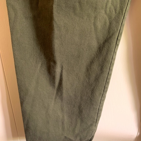 Basic Editions jeans size 20w army green straight leg - Picture 6 of 6